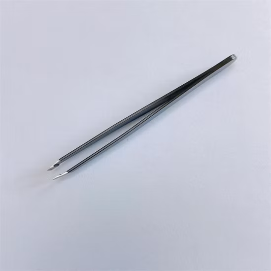 Fashion Makeup Beauty Tools Lash Painting Slant Eyelash Extension Eyebrow Tweezers