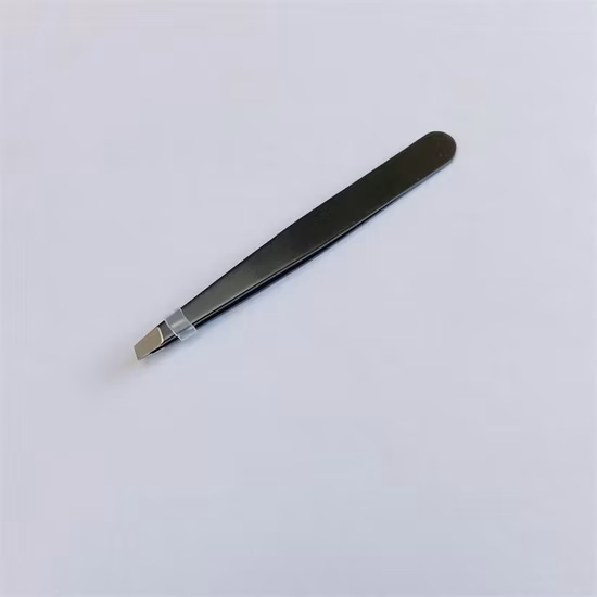 Fashion Makeup Beauty Tools Lash Painting Slant Eyelash Extension Eyebrow Tweezers