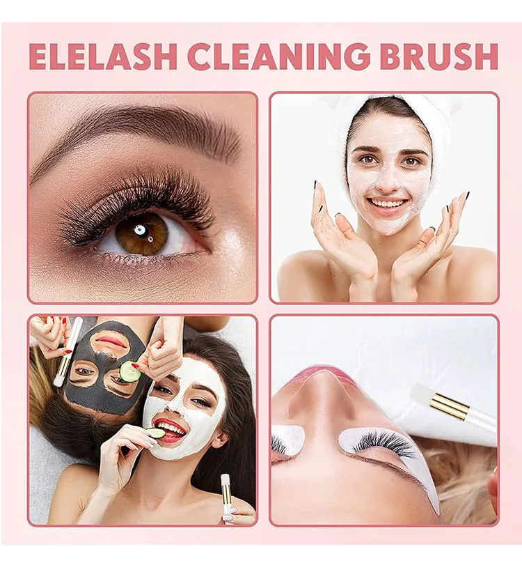 Eyelash Cleaning Brush Nose Brushes Blackhead Clean Lash Shampoo Brushes Lashes Cleanser