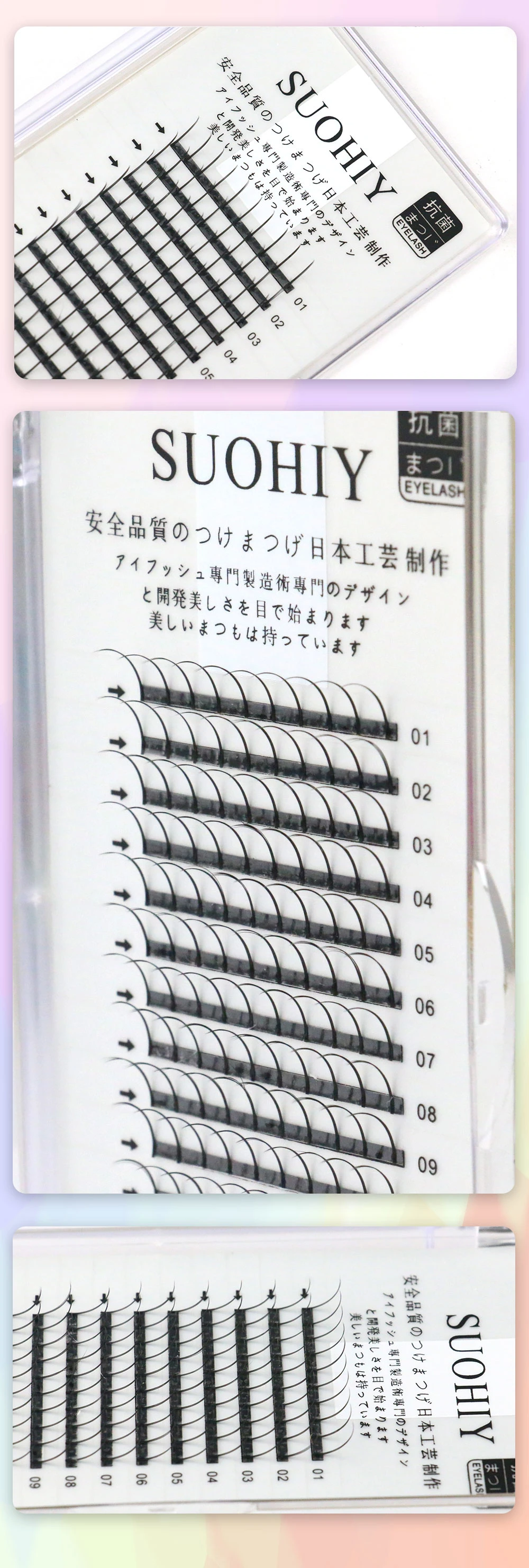 Hot Selling Factory Price Fairy Eyelash Extensions Premade Wispy Spikes Lashes