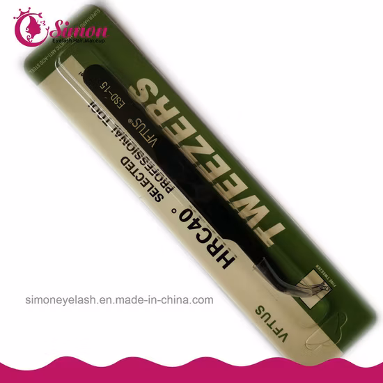 Professional Stainless Steel Eyelash Extension Tweezers Lashes Tweezers Accept OEM