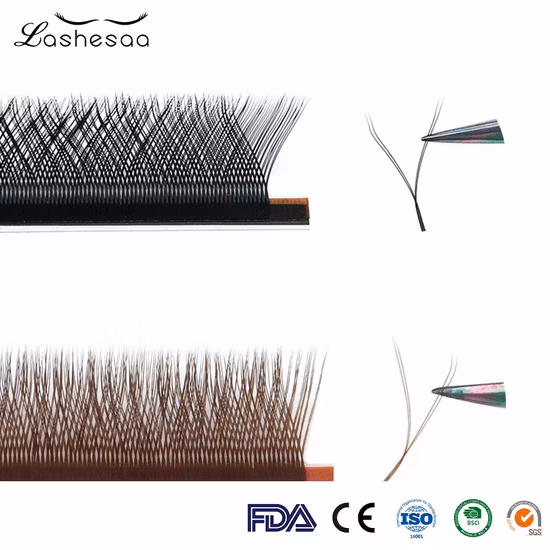 Individual Premade Volume Mink Fan Eyelashes Easy Fanning Fan Lashes Eyelash Extensions