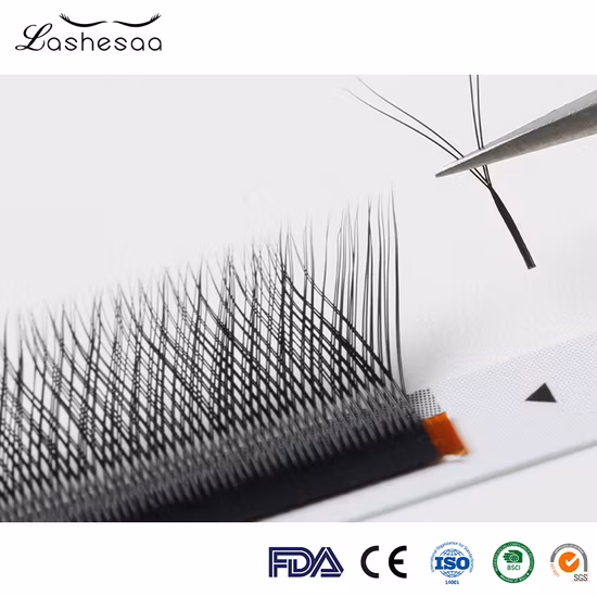 Mengfan 중국 푹신한 밍크 속눈썹 제조업체 Y 모양 속눈썹 연장 Yy 속눈썹 0.05mm 0.07mm Yy 속눈썹 연장 개인 상표 Yy 속눈썹 연장